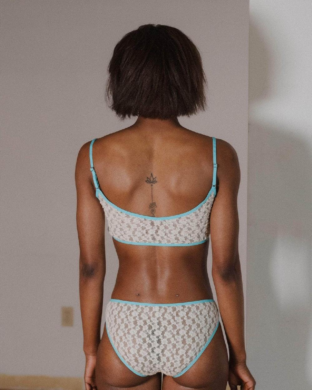 Baserange Soutiens-gorge Musial - Dentelle De Coton Biologique