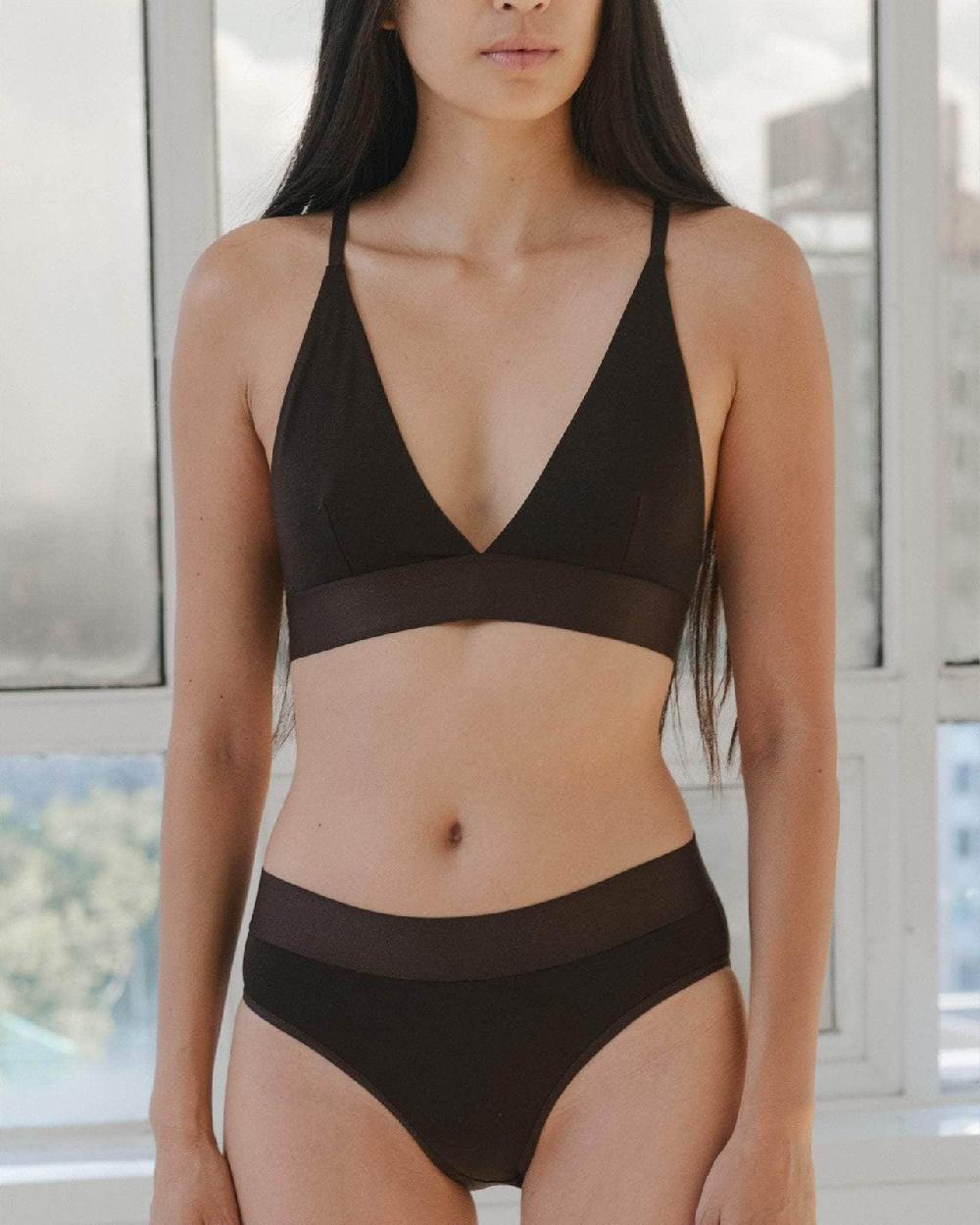 Baserange Soutiens-gorge Triangle - Lyocell De Bambou