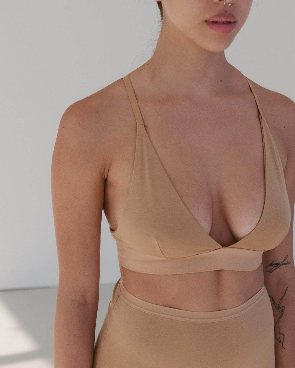 Baserange Soutiens-gorge Triangle - Lyocell De Bambou