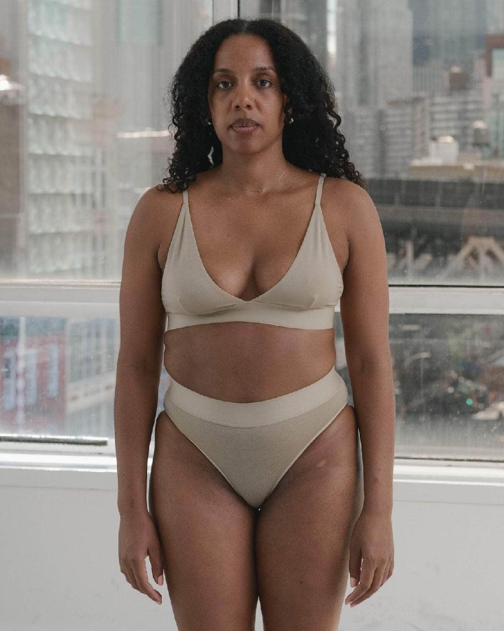 baserange Soutiens-gorge triangle - Lyocell de bambou