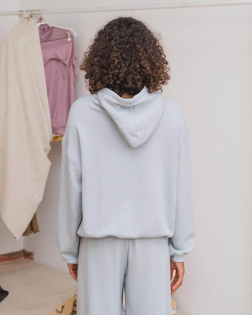 Baserange Sweat à Capuches Ran - Regenerative Cotton Fleece