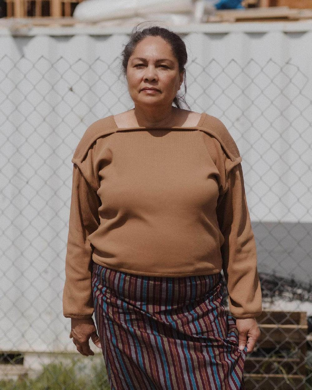 Baserange Sweat Light Relief - Coton Biologique Côtelé