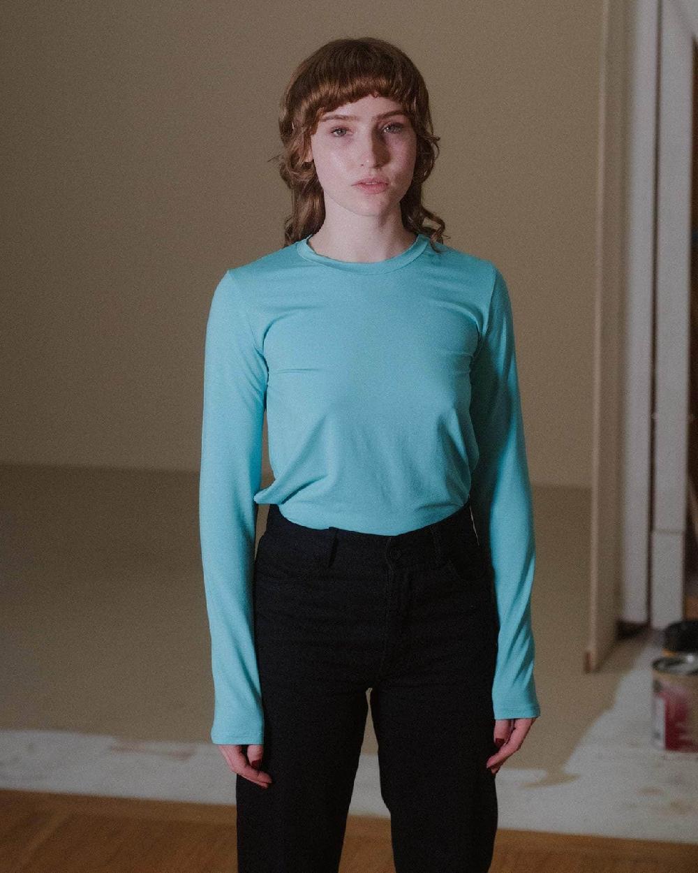 baserange T-shirt à manches longues - Lyocell de bambou