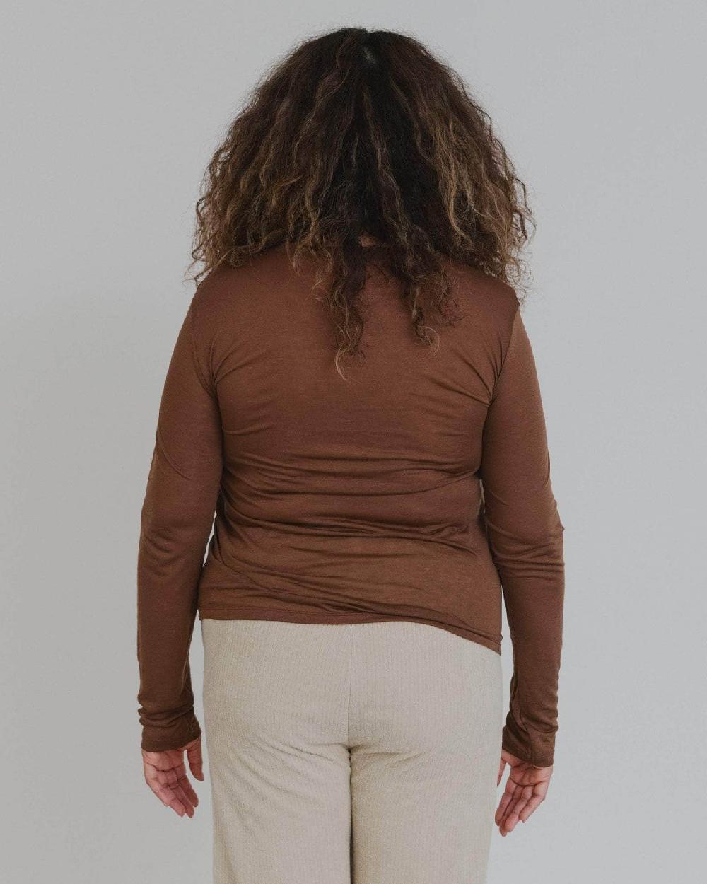 Baserange T-shirt à Manches Longues - Lyocell De Bambou