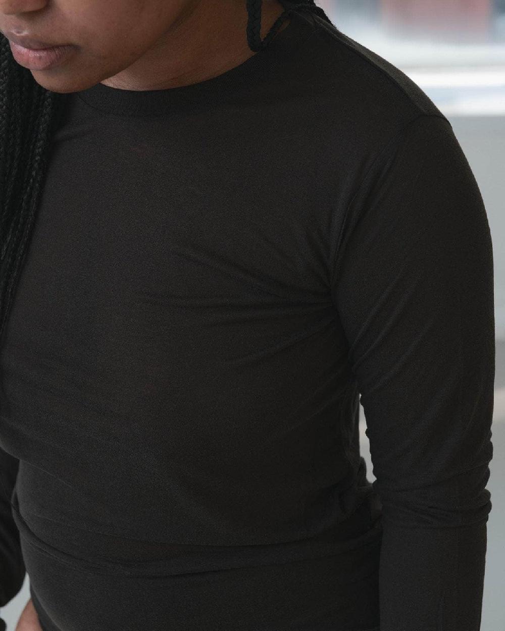 Baserange T-shirt à Manches Longues - Lyocell De Bambou