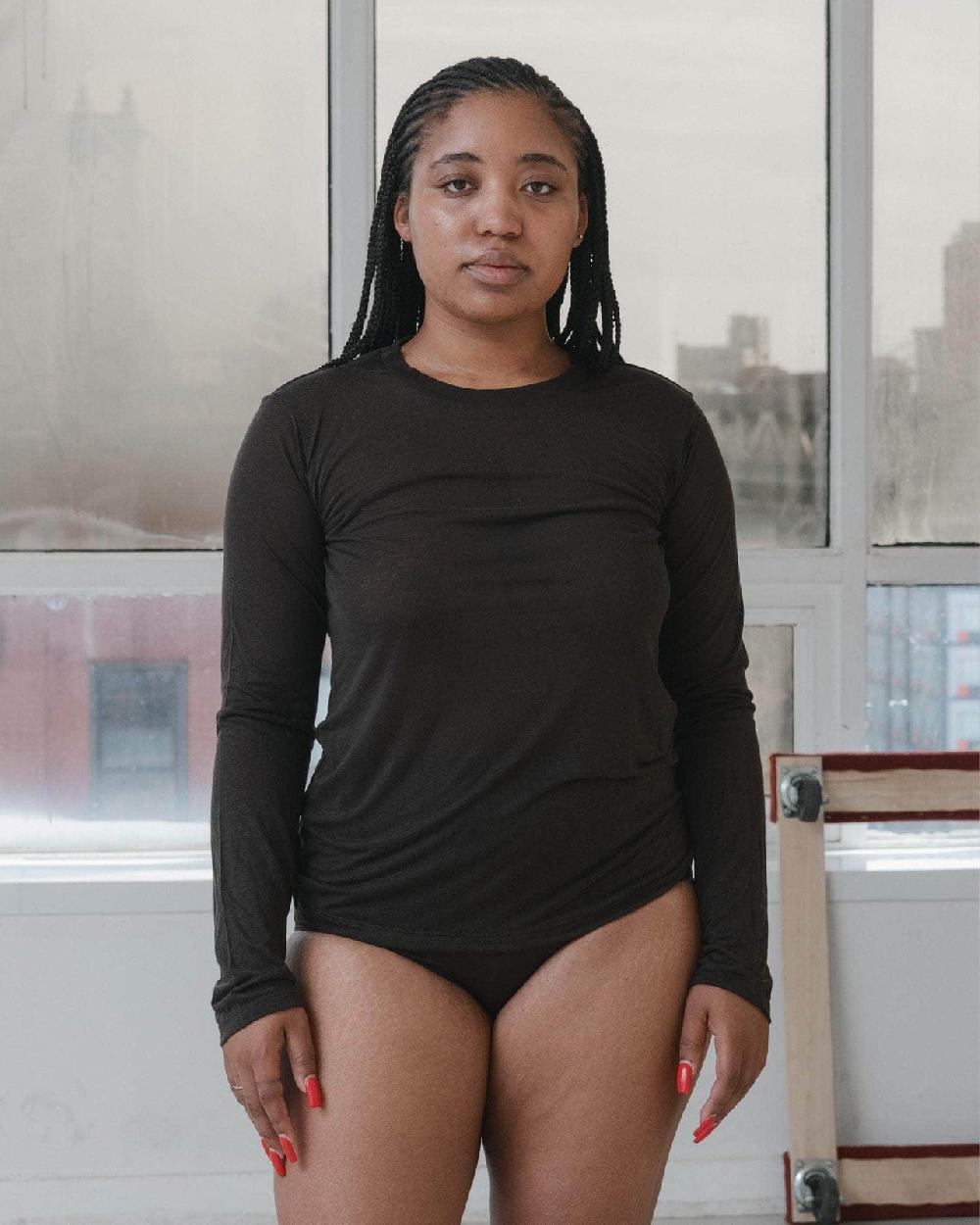 baserange t-shirt à manches longues - Lyocell de bambou