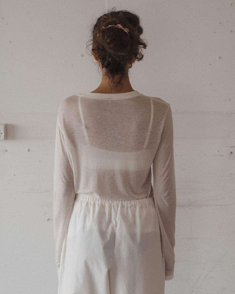 Baserange T-shirt à Manches Longues - Lyocell De Bambou