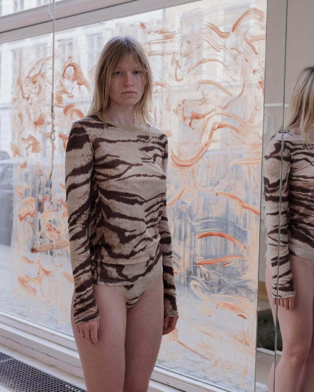 Baserange T-shirt à Manches Longues - Lyocell De Bambou