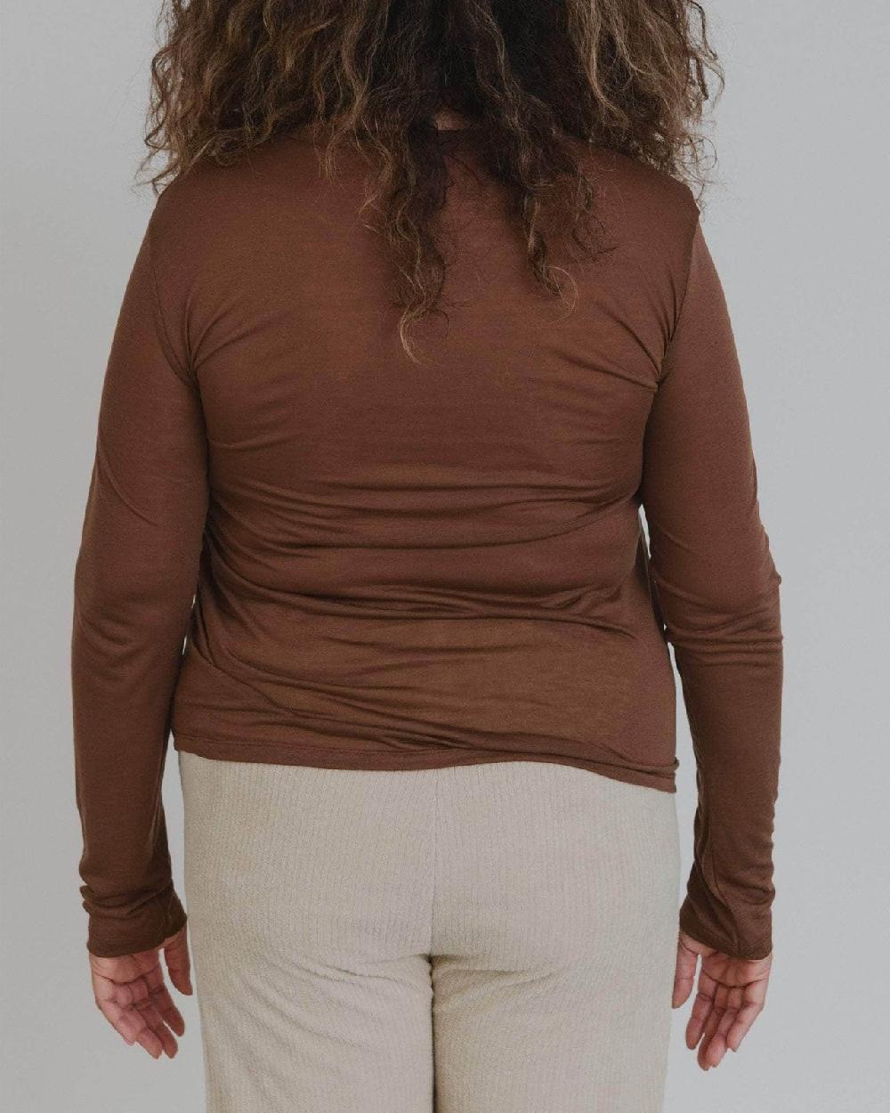 Baserange T-shirt à Manches Longues - Lyocell De Bambou