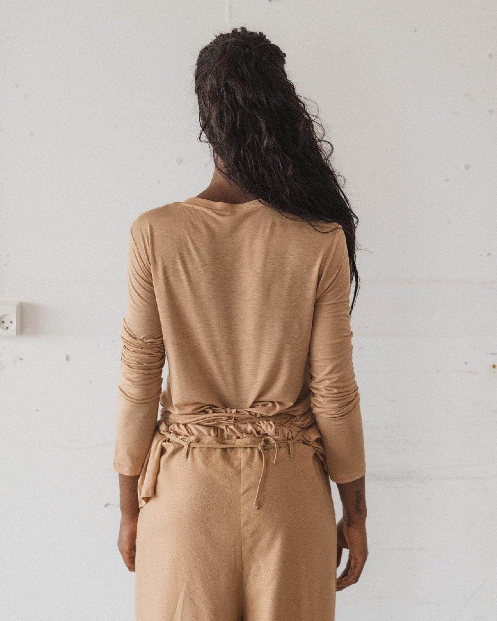 Baserange T-shirt à Manches Longues - Lyocell De Bambou