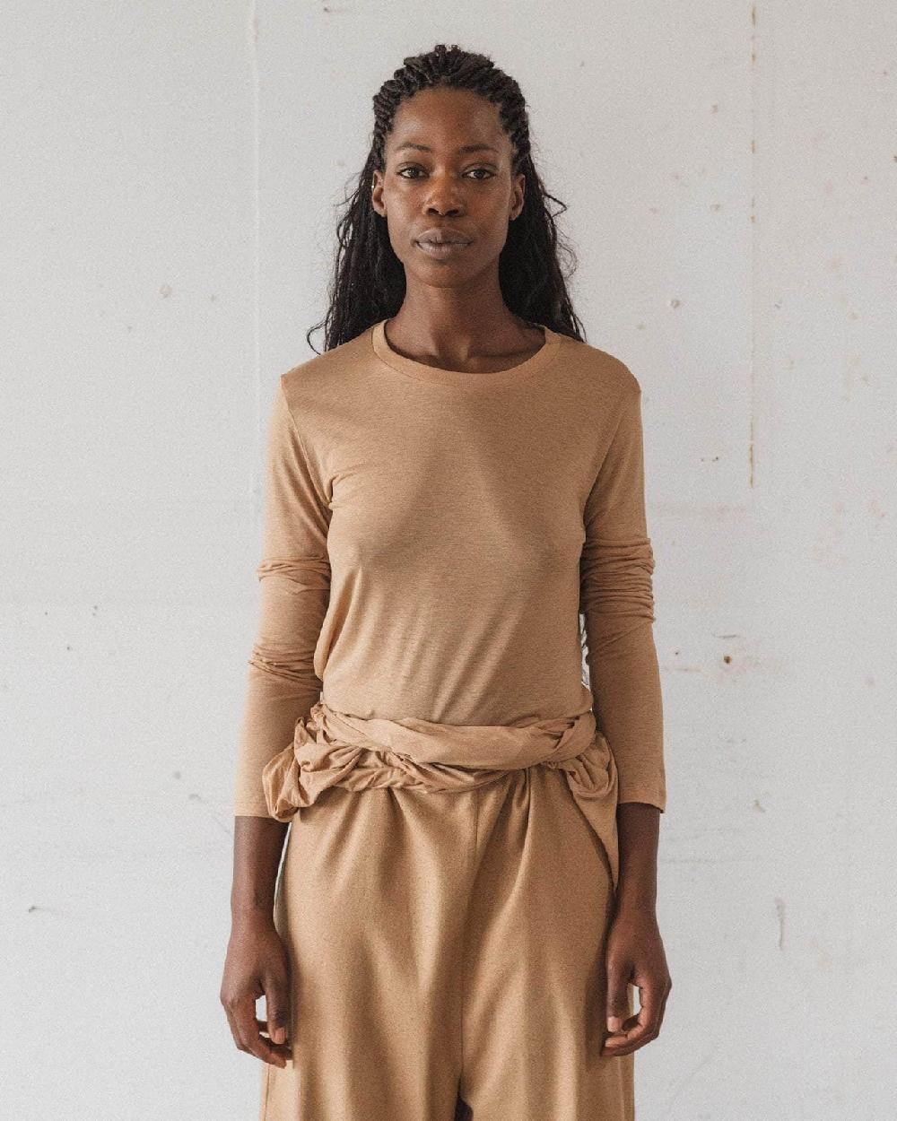 baserange T-shirt à manches longues - Lyocell de bambou