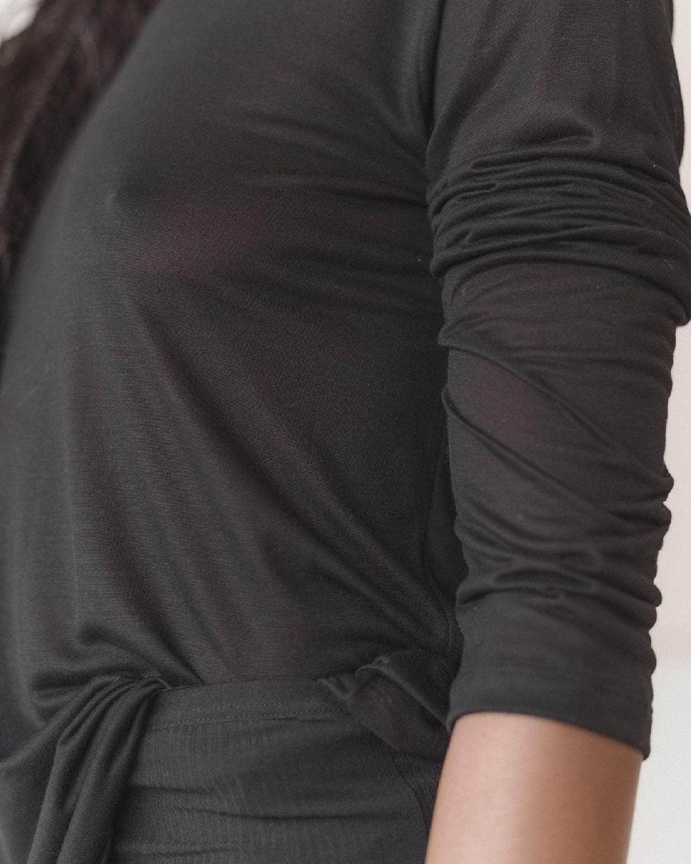 Baserange T-shirt à Manches Longues - Lyocell De Bambou