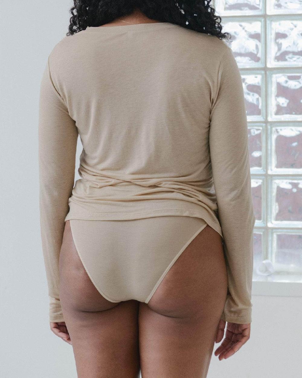 Baserange T-shirt à Manches Longues - Lyocell De Bambou