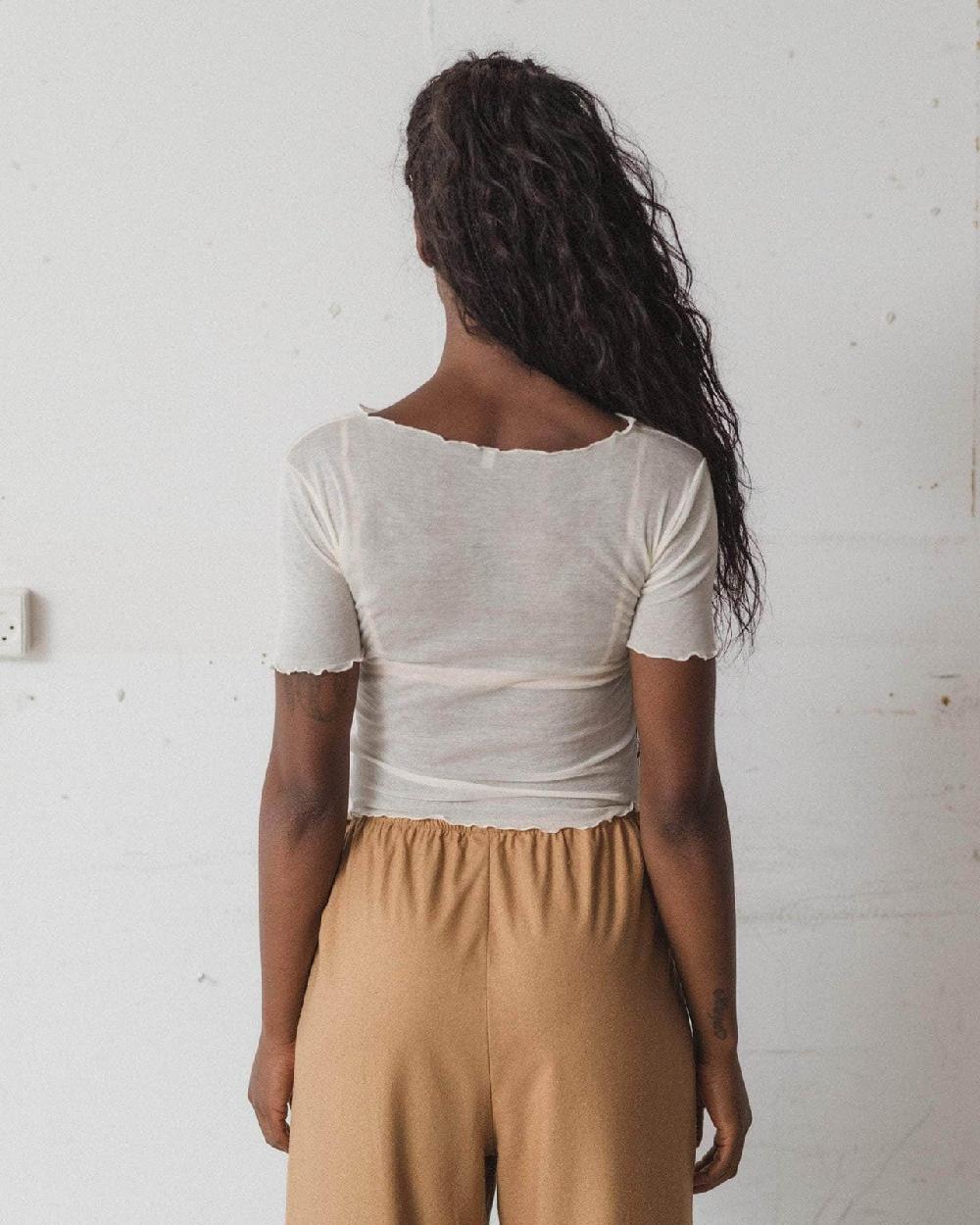 Baserange T-shirt Aroostook - Gaze De Coton Biologique