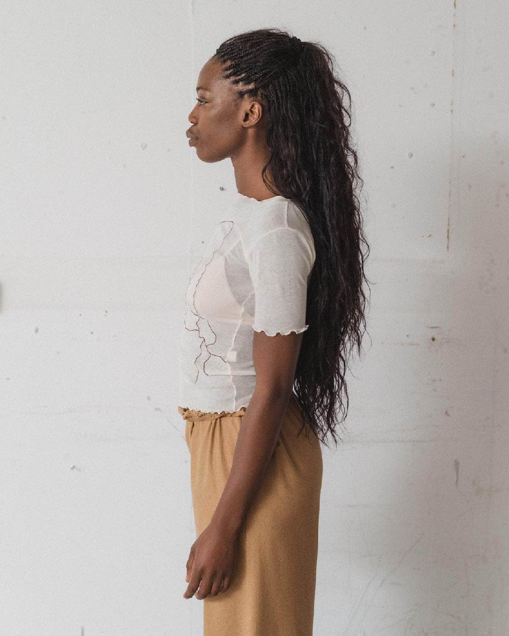 Baserange T-shirt Aroostook - Gaze De Coton Biologique