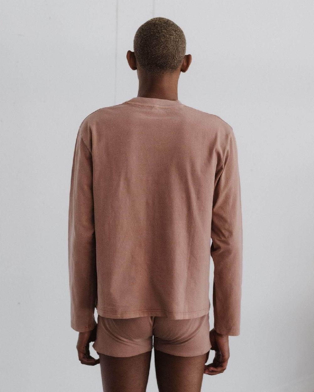 Baserange T-shirt Briar à Manches Longues - Coton Régénératif