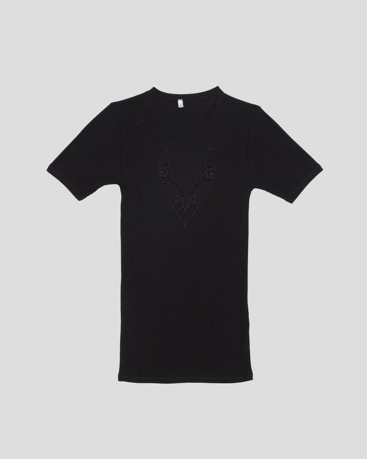 Baserange T-shirt Cable - Fin Coton Biologique Côtelé