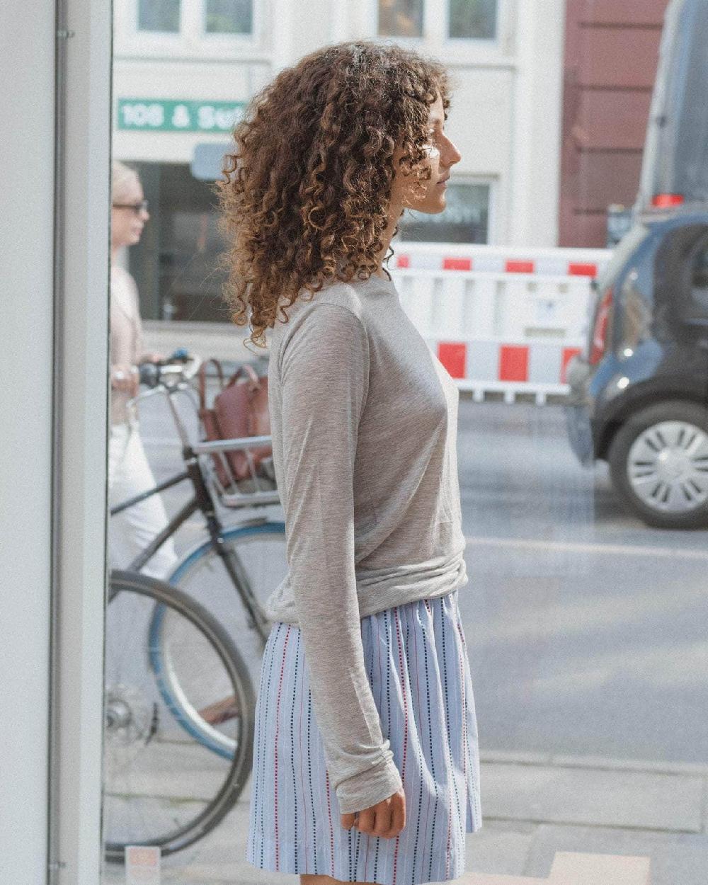 Baserange T-shirt Manches Longues - Viscose De Bambou