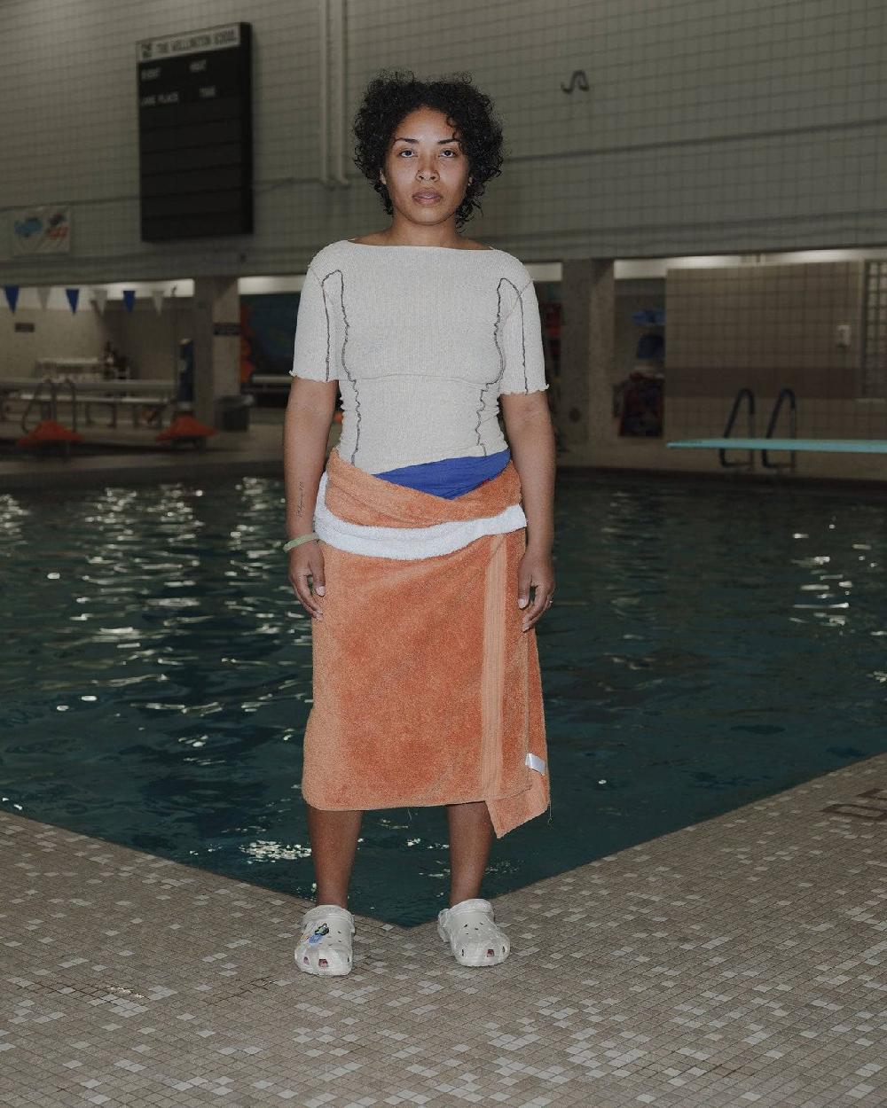 Baserange T-shirt Omato 3/4 - Chanvre Et Coton Côtelé