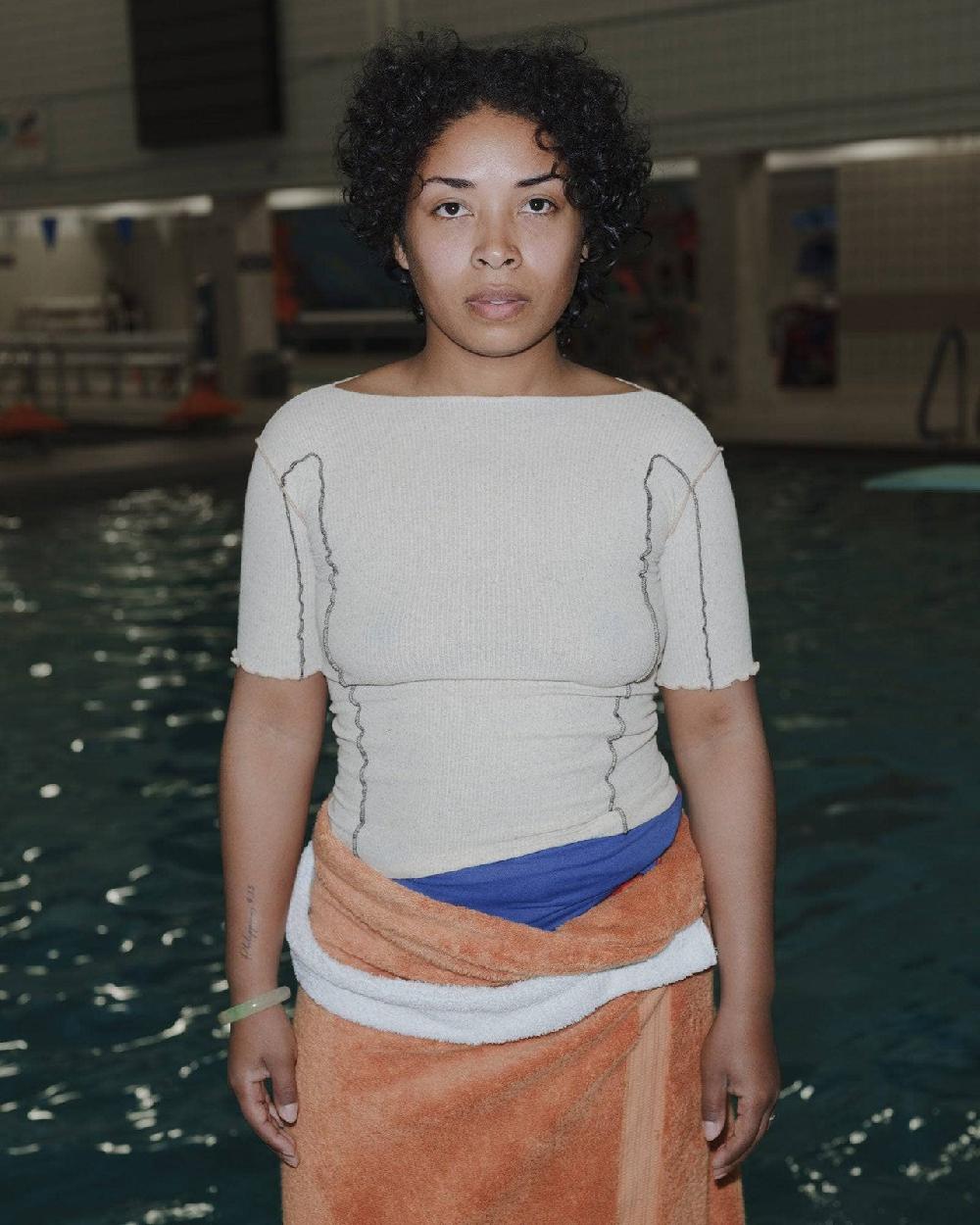 baserange T-shirt omato 3/4 - chanvre et coton côtelé