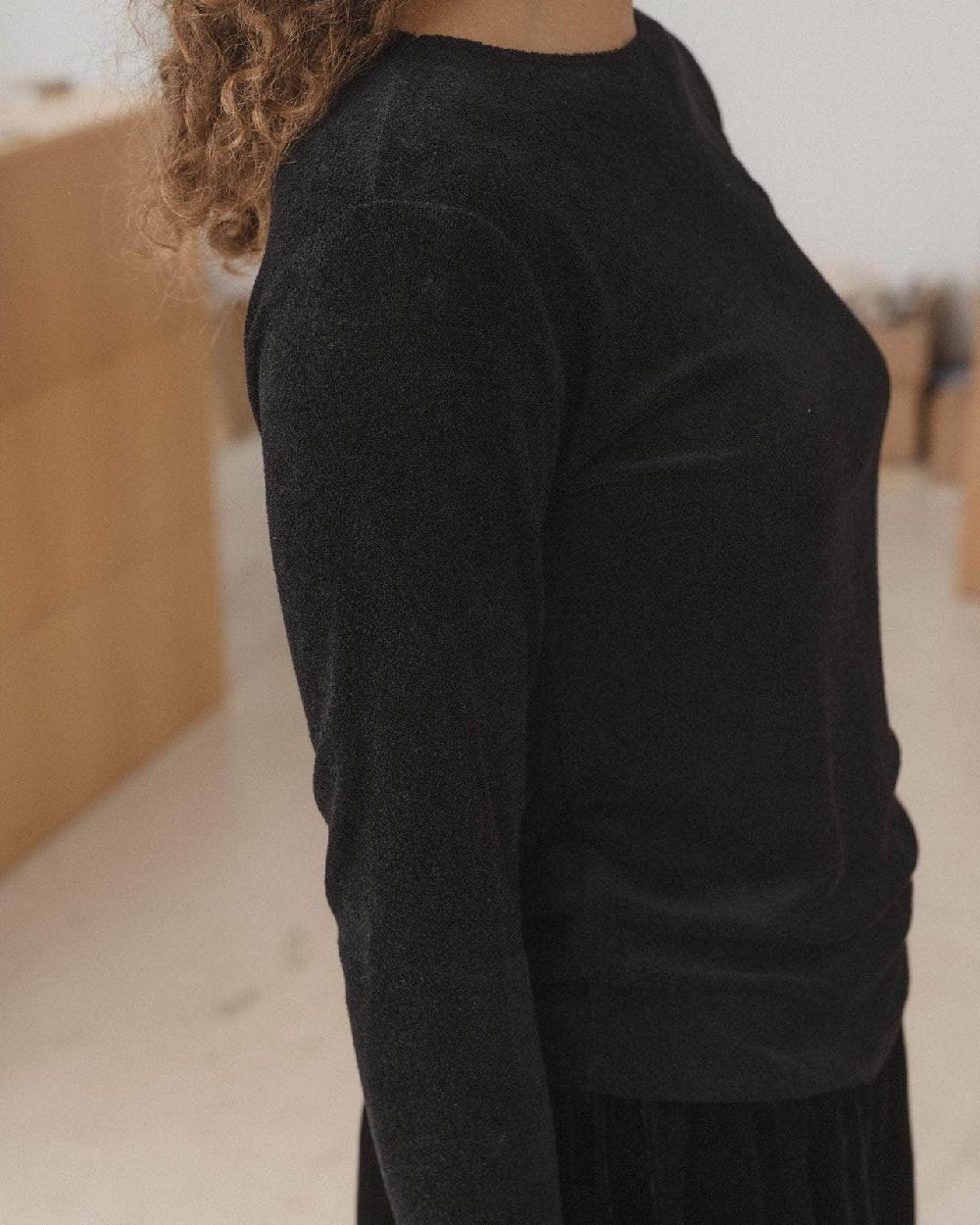 Baserange T-shirt Omo à Manches Longues - Velours Ecovero