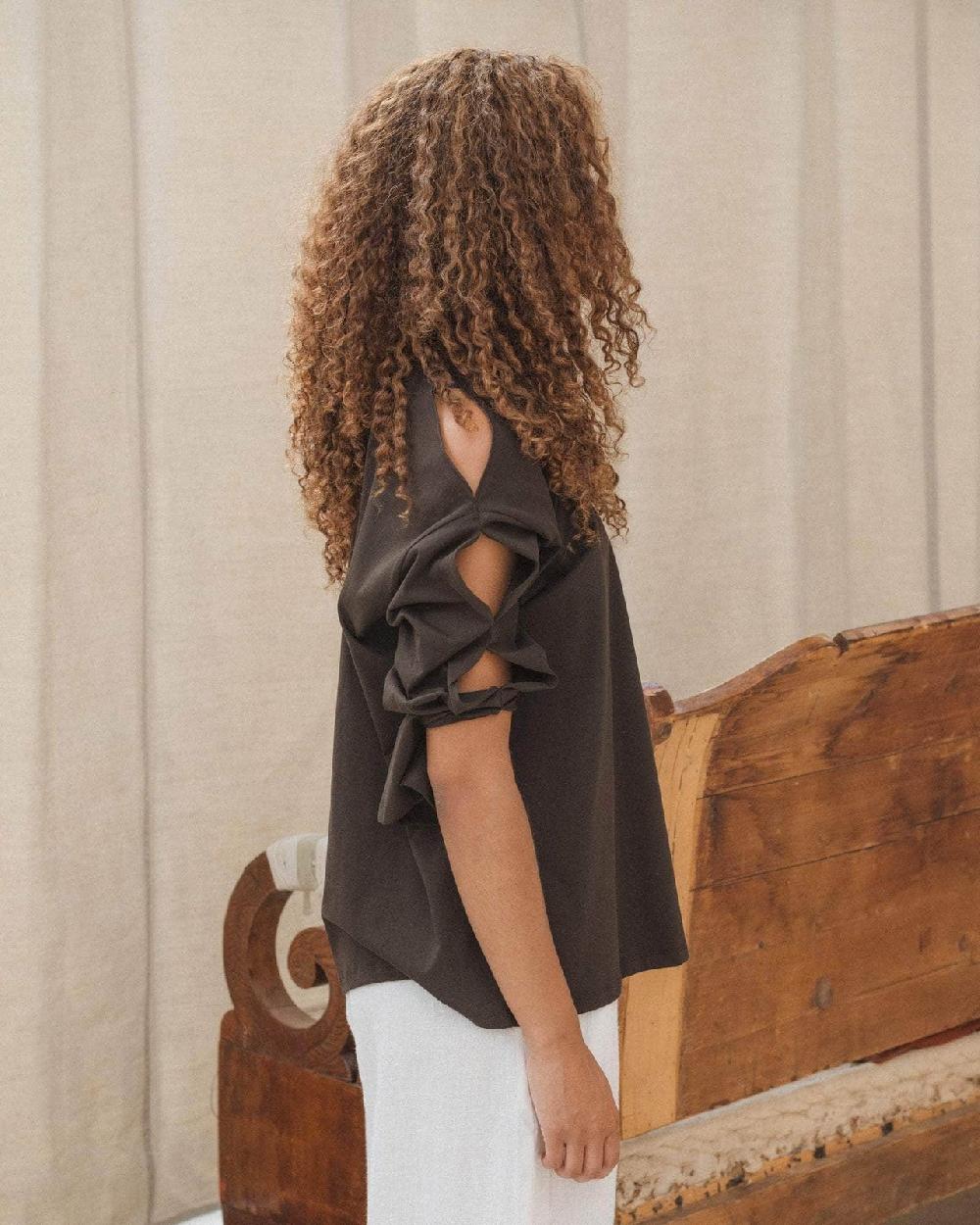 Baserange T-shirt Pin à Manches Longues - Coton Régénératif