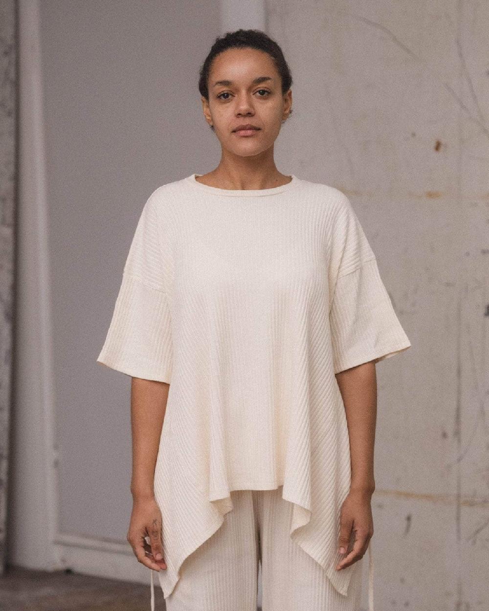 baserange T-shirt shaw - Molleton de coton biologique