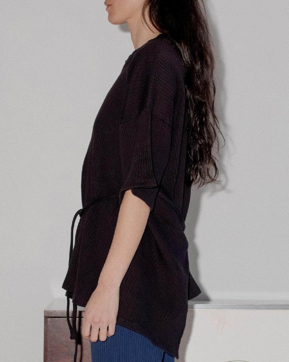 Baserange T-shirt Shaw - Molleton De Coton Biologique