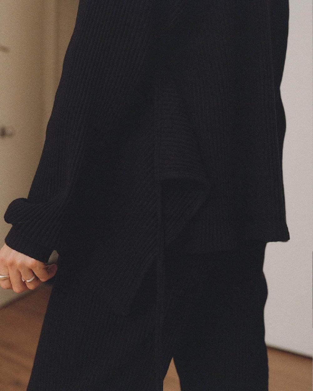 Baserange Top Shaw à Manches Longues - Molleton De Coton Biologique