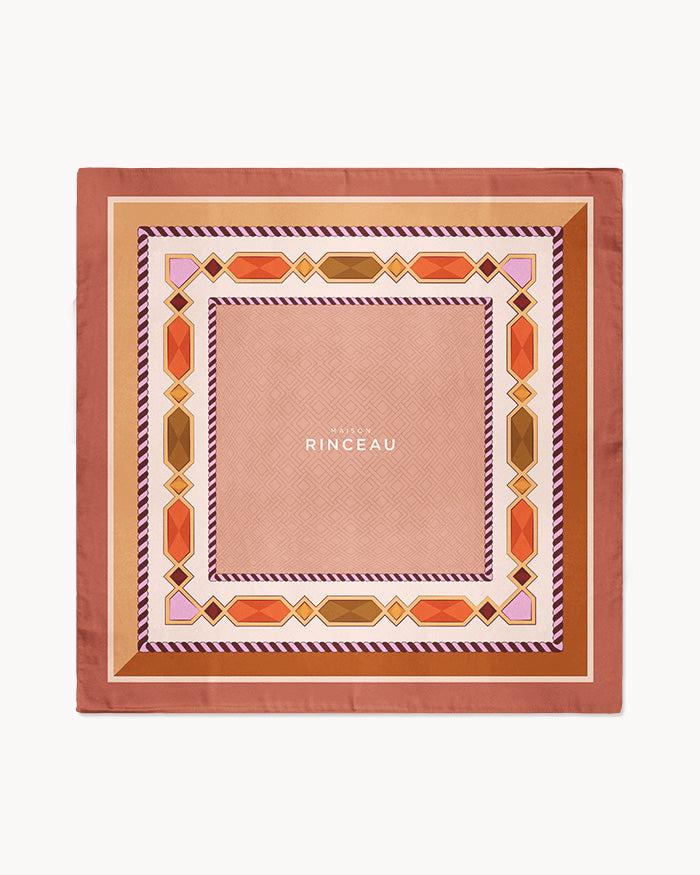 basile Le Foulard Cœur Sur La Main - Corail