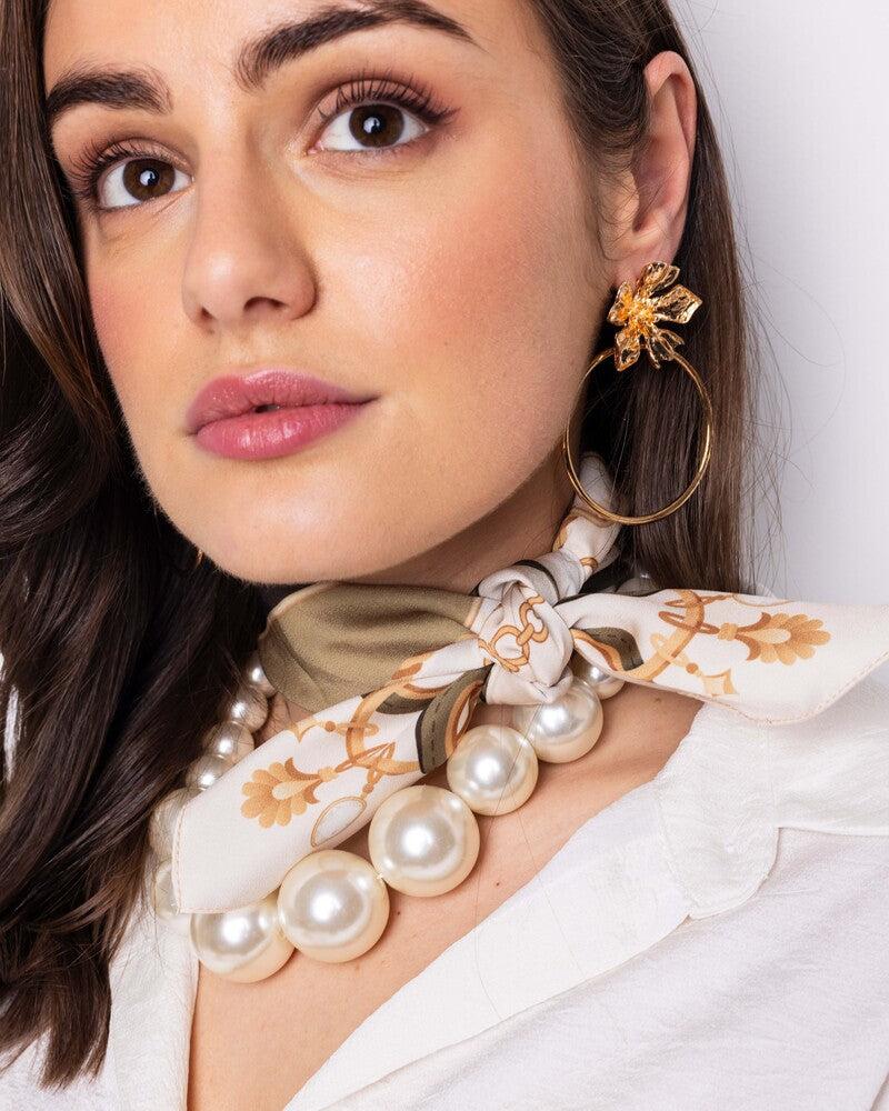Basile Le Foulard Opale - Blush