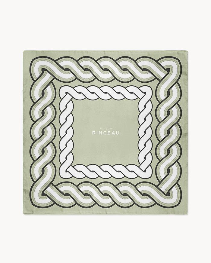 basile Le Foulard Volutes - Olive