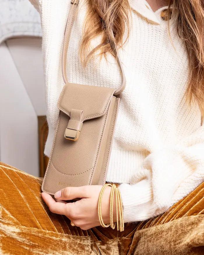 Basile Le Porte-Téléphone Dianna - Cappuccino Grainé