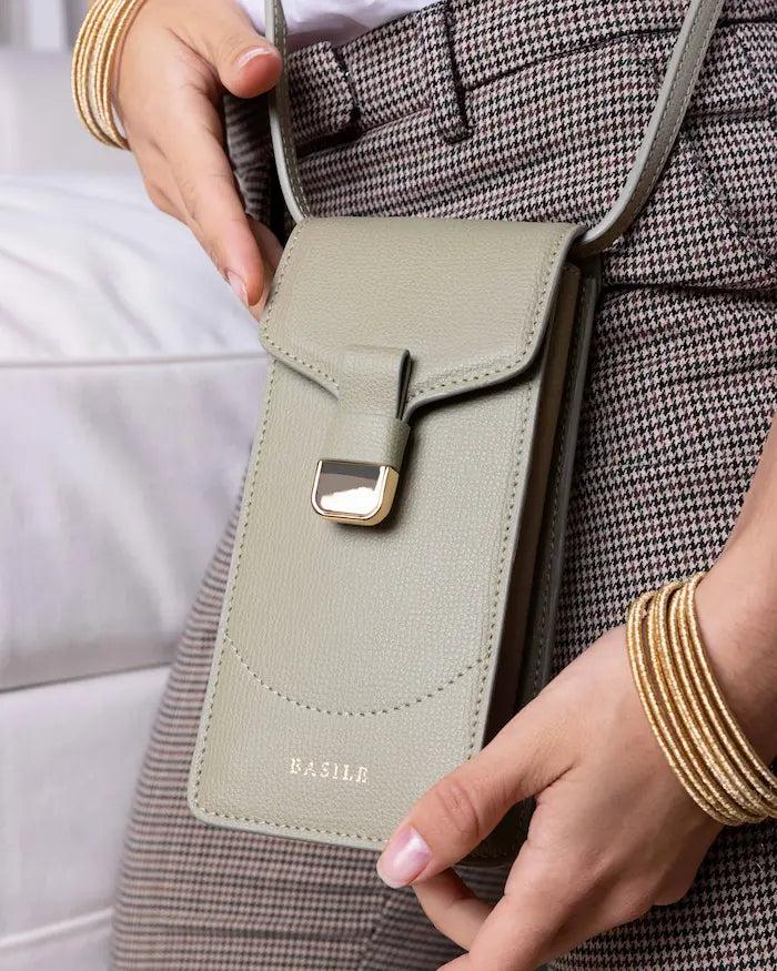 basile Le Porte-Téléphone Dianna - Cappuccino Grainé