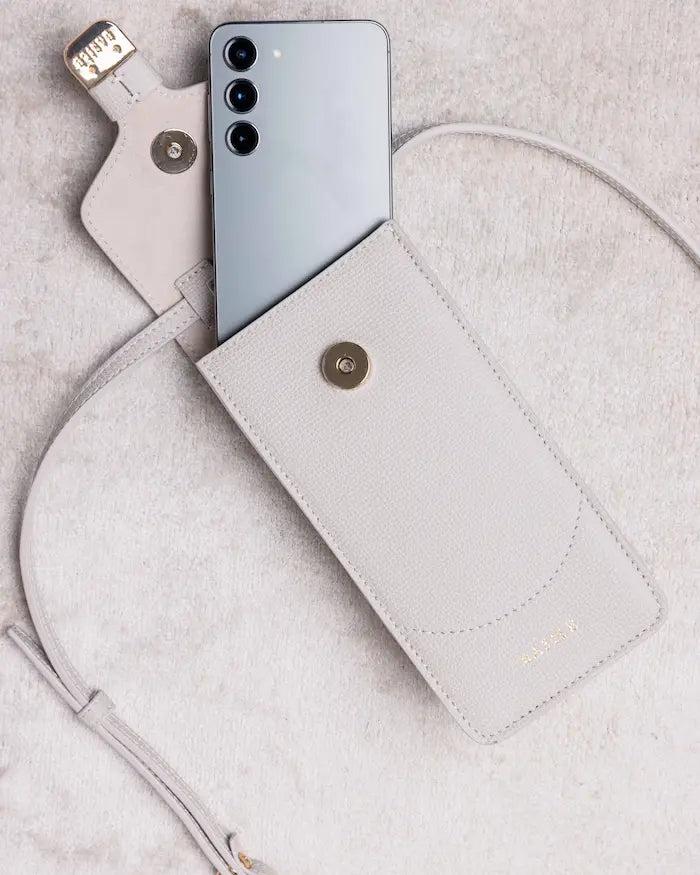 Basile Le Porte-Téléphone Dianna - Cappuccino Grainé