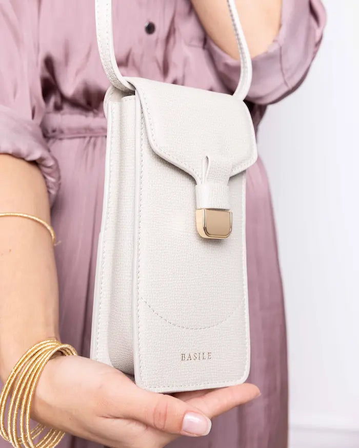 Basile Le Porte-Téléphone Dianna - Cappuccino Grainé