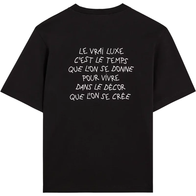 Bask In The Sun Black LUXE Tee