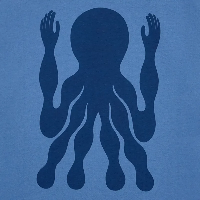 Bask In The Sun Blue PULPO Tee