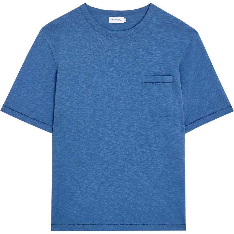 bask in the sun blue ZURRIOLA tee
