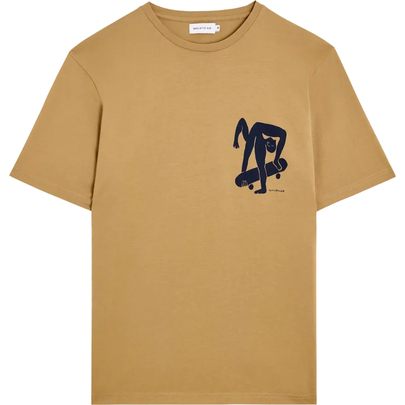 bask in the sun cappuccino PICASSO tee