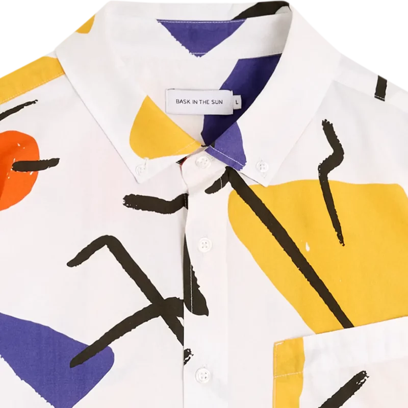 Bask In The Sun Cream CALDER Shirt