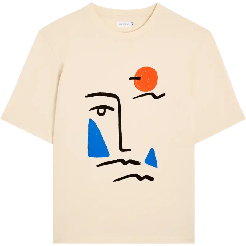 bask in the sun cream CALDER tee