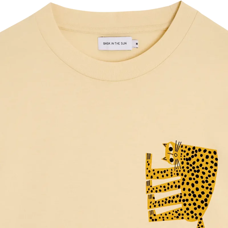 Bask In The Sun Cream LEOPARD Tee