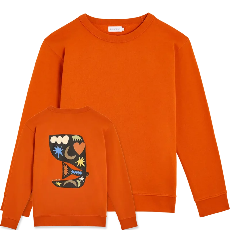 bask in the sun fire JUNGLE BIRD sweat