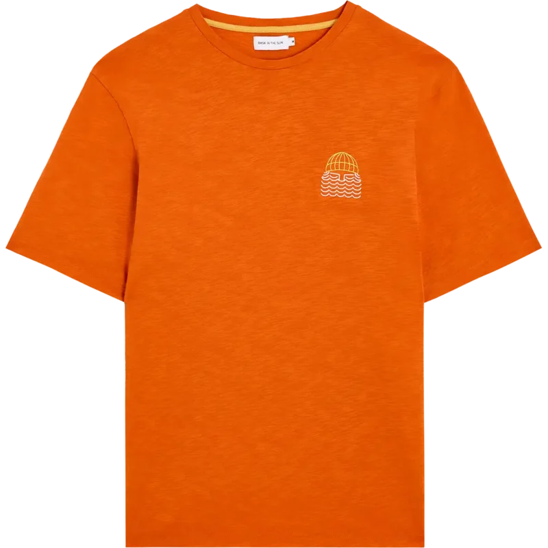 bask in the sun fire MINI TO THE SEA tee