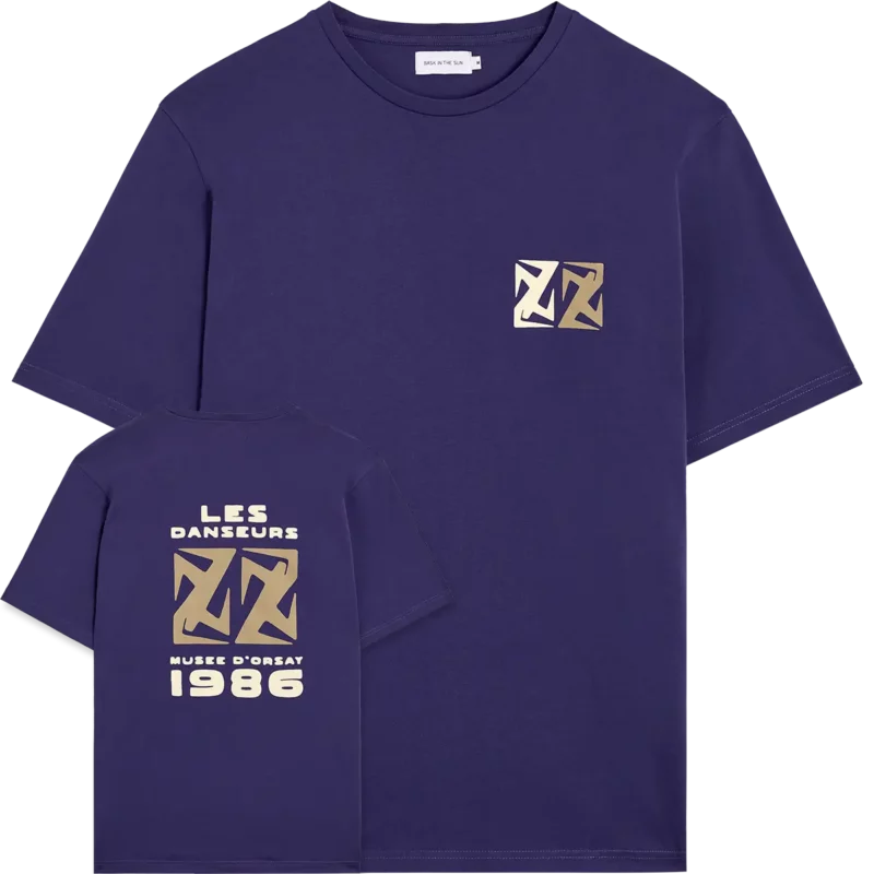 bask in the sun indigo DANSEURS tee