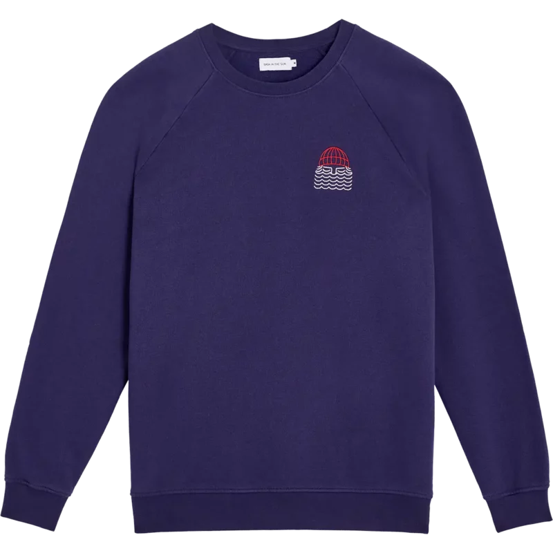 bask in the sun indigo MINI TO THE SEA sweat