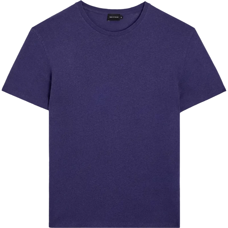 bask in the sun indigo STEPHANOS tee