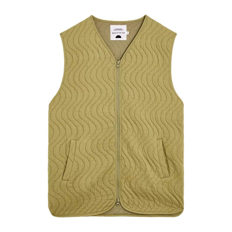 bask in the sun lichen YUMI waistcoat