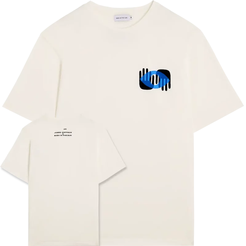 bask in the sun natural EYE tee